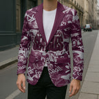 Manly Warringah Sea Eagles Rugby Blazer Graffiti Typography Urban Camo Abstract Street Style
