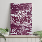 Manly Warringah Sea Eagles Rugby Canvas Wall Art Graffiti Typography Urban Camo Abstract Street Style