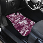 Manly Warringah Sea Eagles Rugby Car Mats Graffiti Typography Urban Camo Abstract Street Style