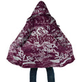 Manly Warringah Sea Eagles Rugby Cloak Graffiti Typography Urban Camo Abstract Street Style