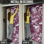 Manly Warringah Sea Eagles Rugby Door Cover Graffiti Typography Urban Camo Abstract Street Style