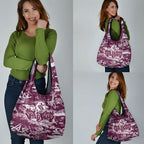 Manly Warringah Sea Eagles Rugby Grocery Bag Graffiti Typography Urban Camo Abstract Street Style