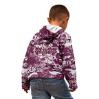 Manly Warringah Sea Eagles Rugby Kid Hoodie Graffiti Typography Urban Camo Abstract Street Style
