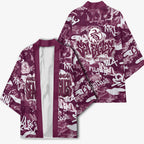 Manly Warringah Sea Eagles Rugby Kimono Graffiti Typography Urban Camo Abstract Street Style