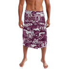 Manly Warringah Sea Eagles Rugby Lavalava Graffiti Typography Urban Camo Abstract Street Style