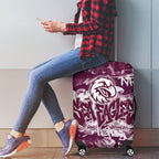 Manly Warringah Sea Eagles Rugby Luggage Cover Graffiti Typography Urban Camo Abstract Street Style