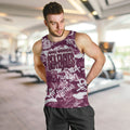 Manly Warringah Sea Eagles Rugby Men Tank Top Graffiti Typography Urban Camo Abstract Street Style