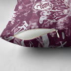 Manly Warringah Sea Eagles Rugby Pillow Cover Graffiti Typography Urban Camo Abstract Street Style