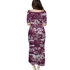 Manly Warringah Sea Eagles Rugby Puletasi Graffiti Typography Urban Camo Abstract Street Style
