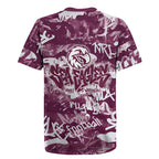 Manly Warringah Sea Eagles Rugby Rugby Jersey Graffiti Typography Urban Camo Abstract Street Style