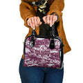 Manly Warringah Sea Eagles Rugby Shoulder Handbag Graffiti Typography Urban Camo Abstract Street Style