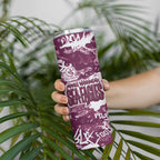 Manly Warringah Sea Eagles Rugby Skinny Tumbler Graffiti Typography Urban Camo Abstract Street Style