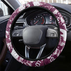 Manly Warringah Sea Eagles Rugby Steering Wheel Cover Graffiti Typography Urban Camo Abstract Street Style