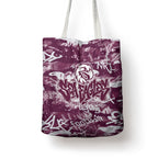 Manly Warringah Sea Eagles Rugby Tote Bag Graffiti Typography Urban Camo Abstract Street Style