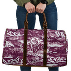 Manly Warringah Sea Eagles Rugby Travel Bag Graffiti Typography Urban Camo Abstract Street Style