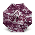 Manly Warringah Sea Eagles Rugby Umbrella Graffiti Typography Urban Camo Abstract Street Style