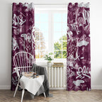 Manly Warringah Sea Eagles Rugby Window Curtain Graffiti Typography Urban Camo Abstract Street Style