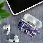 Melbourne Storm Rugby AirPods Case Graffiti Typography Urban Camo Abstract Street Style