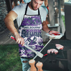 Melbourne Storm Rugby Apron Graffiti Typography Urban Camo Abstract Street Style