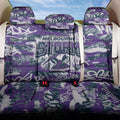 Melbourne Storm Rugby Back Car Seat Cover Graffiti Typography Urban Camo Abstract Street Style