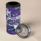 Melbourne Storm Rugby 4 in 1 Can Cooler Tumbler Graffiti Typography Urban Camo Abstract Street Style