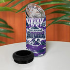 Melbourne Storm Rugby 4 in 1 Can Cooler Tumbler Graffiti Typography Urban Camo Abstract Street Style