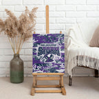 Melbourne Storm Rugby Canvas Wall Art Graffiti Typography Urban Camo Abstract Street Style
