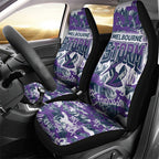 Melbourne Storm Rugby Car Seat Cover Graffiti Typography Urban Camo Abstract Street Style