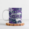 Melbourne Storm Rugby Ceramic Mug Graffiti Typography Urban Camo Abstract Street Style