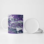 Melbourne Storm Rugby Ceramic Mug Graffiti Typography Urban Camo Abstract Street Style