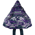 Melbourne Storm Rugby Cloak Graffiti Typography Urban Camo Abstract Street Style
