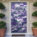 Melbourne Storm Rugby Door Cover Graffiti Typography Urban Camo Abstract Street Style