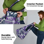 Melbourne Storm Rugby Grocery Bag Graffiti Typography Urban Camo Abstract Street Style