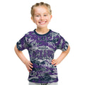 Melbourne Storm Rugby Kid T Shirt Graffiti Typography Urban Camo Abstract Street Style