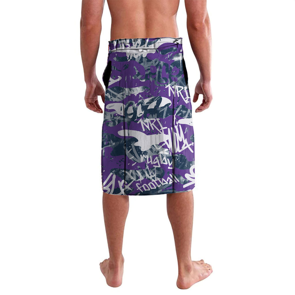 Melbourne Storm Rugby Lavalava Graffiti Typography Urban Camo Abstract Street Style