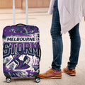 Melbourne Storm Rugby Luggage Cover Graffiti Typography Urban Camo Abstract Street Style