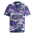 Melbourne Storm Rugby Rugby Jersey Graffiti Typography Urban Camo Abstract Street Style