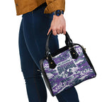 Melbourne Storm Rugby Shoulder Handbag Graffiti Typography Urban Camo Abstract Street Style