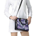 Melbourne Storm Rugby Shoulder Handbag Graffiti Typography Urban Camo Abstract Street Style