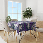 Melbourne Storm Rugby Tablecloth Graffiti Typography Urban Camo Abstract Street Style
