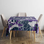 Melbourne Storm Rugby Tablecloth Graffiti Typography Urban Camo Abstract Street Style