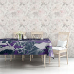Melbourne Storm Rugby Tablecloth Graffiti Typography Urban Camo Abstract Street Style
