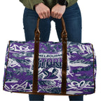 Melbourne Storm Rugby Travel Bag Graffiti Typography Urban Camo Abstract Street Style