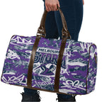 Melbourne Storm Rugby Travel Bag Graffiti Typography Urban Camo Abstract Street Style