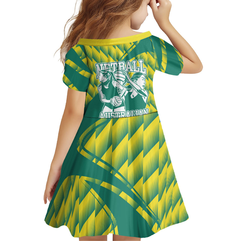 Australian Diamonds Netball Family Matching Off Shoulder Maxi Dress and Hawaiian Shirt Bold Geometric Zigzag Pattern With Athletic Player Graphics