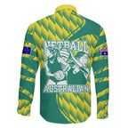 Australian Diamonds Netball Family Matching Off Shoulder Maxi Dress and Hawaiian Shirt Bold Geometric Zigzag Pattern With Athletic Player Graphics