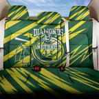 Australian Diamonds Netball Back Car Seat Cover Sharp Abstract Slash Pattern With Netball Graphic Art