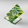 Australian Diamonds Netball Canvas Wall Art Sharp Abstract Slash Pattern With Netball Graphic Art