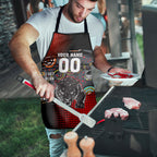 Personalised Panthers 60th Anniversary Apron Aboriginal Indigenous Dot Art - Halftone Pattern 1967-2026