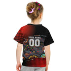 Personalised Panthers 60th Anniversary Kid T Shirt Aboriginal Indigenous Dot Art - Halftone Pattern 1967-2026